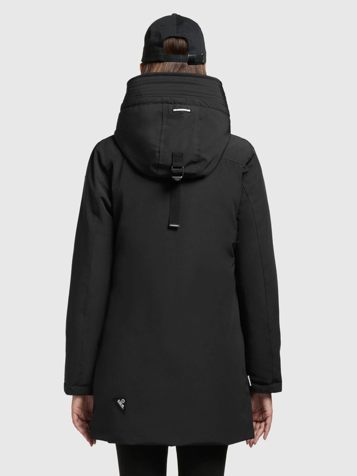 Khujo Winterjassen Winterjas Viona 3 Dames Zwart 6 Khujo Winterjassen Winterjas Viona 3 Dames Zwart - Afbeelding 4