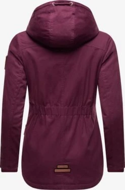 Marikoo Winterjassen Winterjas Bikoo Dames Wijnrood -Chique Kleding Winkel 04034392d7f1aa78d7f1e32d7df8ddf7