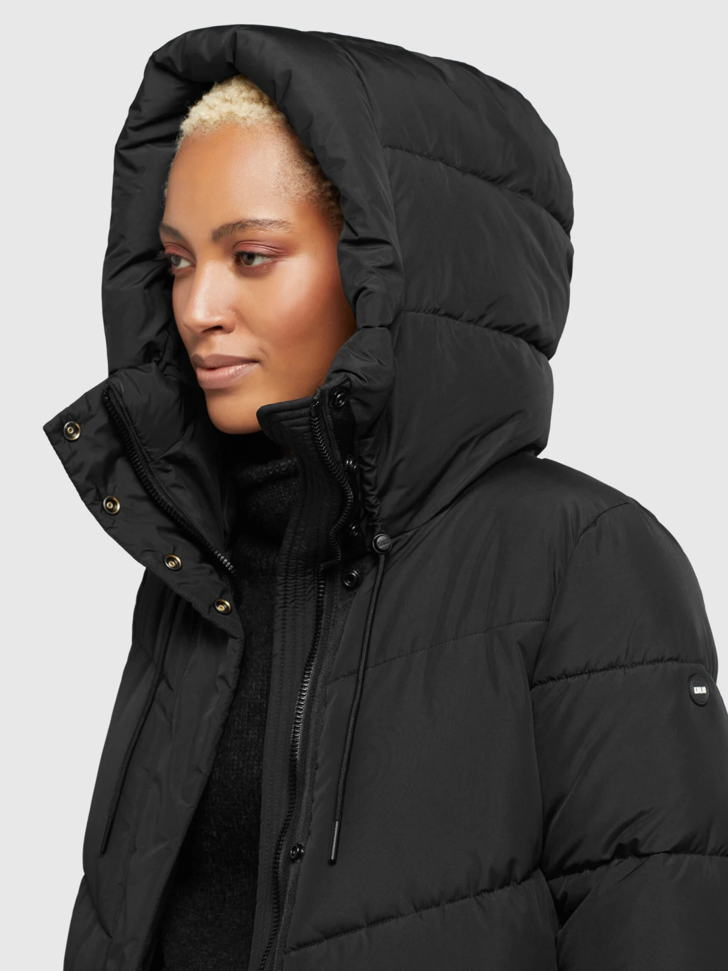 Khujo Wintermantels Wintermantel Shimanta 2 Dames Zwart 9 Khujo Wintermantels Wintermantel Shimanta 2 Dames Zwart - Afbeelding 7