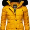 Marikoo Winterjassen Winterjas Qesraa Dames Geel -Chique Kleding Winkel 08ec0a109efbc9981a55ca458732719a