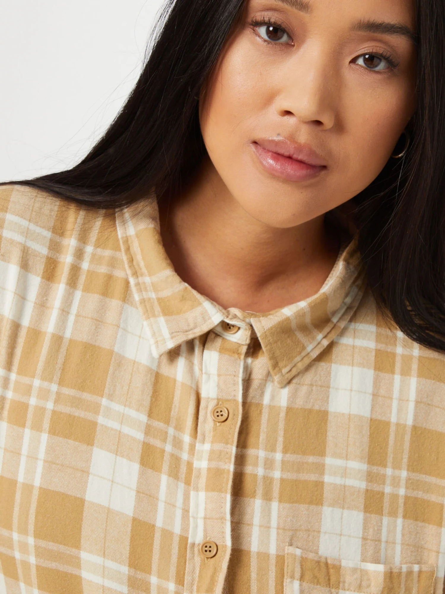 COTTON ON Overhemden Blouse Dames Karamel 4 COTTON ON Overhemden Blouse Dames Karamel - Afbeelding 2