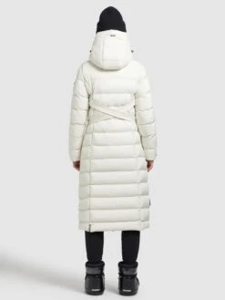 Khujo Wintermantels Wintermantel OLALLA MATT Dames Wolwit -Chique Kleding Winkel 0a041f4f1a325de8fd094b2dbdc09124