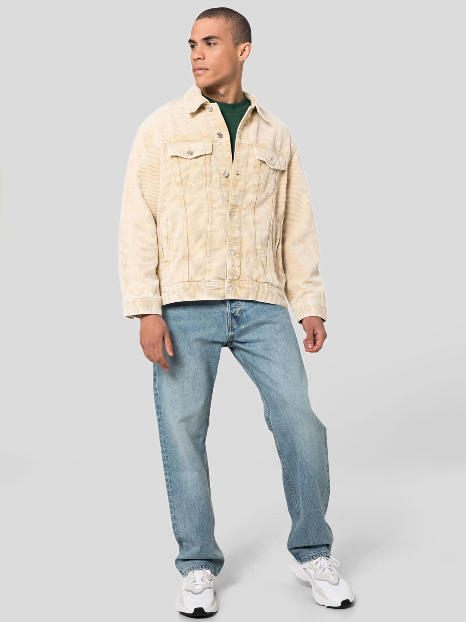 WEEKDAY Straight Regular Jeans Space Seven Blue Heren Blauw 7 WEEKDAY Straight Regular Jeans Space Seven Blue Heren Blauw - Afbeelding 5