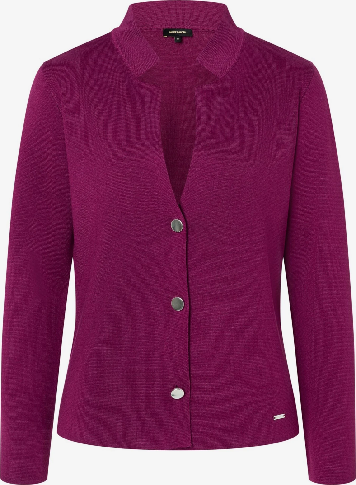 MORE&MORE Vesten Gebreid Vest Milano Dames Bessen 3 MORE&MORE Vesten Gebreid Vest Milano Dames Bessen