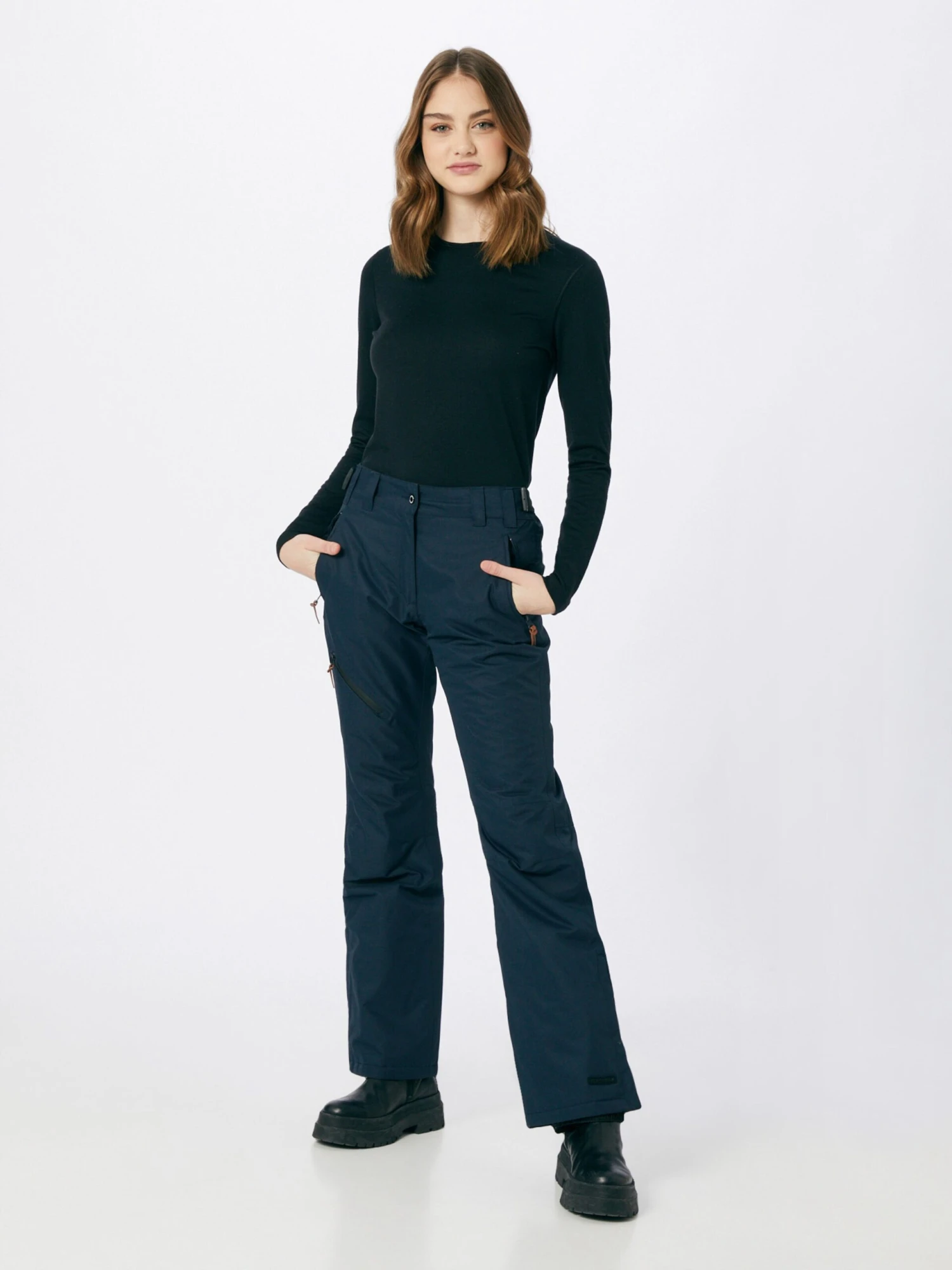 Icebreaker Shirts Functioneel Shirt Oasis Dames Zwart 6 Icebreaker Shirts Functioneel Shirt Oasis Dames Zwart - Afbeelding 4