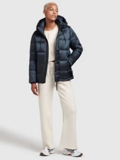 Khujo Winterjassen Winterjas Evona Dames Nachtblauw -Chique Kleding Winkel 0c8f75fe36ce7d932bb3a8fc5aa62f13