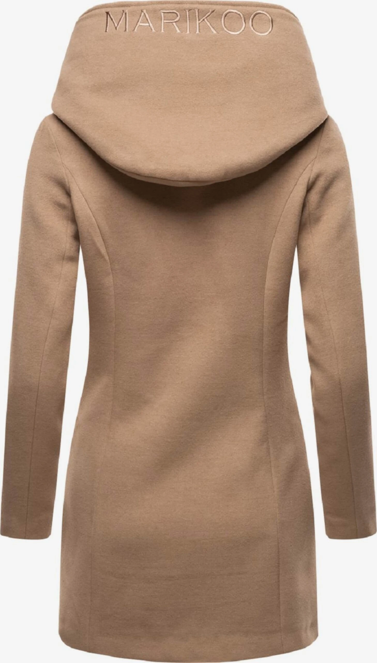 Marikoo Wintermantels Wintermantel Maikoo Dames Greige 5 Marikoo Wintermantels Wintermantel Maikoo Dames Greige - Afbeelding 3