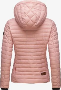 Marikoo Tussenjassen Tussenjas Dames Roze -Chique Kleding Winkel 101083dc0ff7cbe912c3c235e63d9a58
