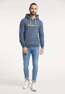 Schmuddelwedda Hoodies Sweatshirt Juist Heren Blauw Gemêleerd -Chique Kleding Winkel 11c19e1f5212044319976731fd8fc0f6