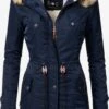 Navahoo Parkas Winterparka La Viva Dames Donkerblauw -Chique Kleding Winkel 12e2a8f67aaa1fc857a178504ca2b3af