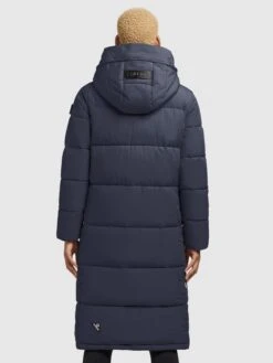 Khujo Wintermantels Wintermantel TIONE Dames Navy -Chique Kleding Winkel 144219840f32ad1532a4d666f04b3783