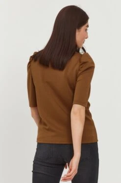 B.young T-shirts Shirt BYPUSTI Dames Bruin 11 B.young T-shirts Shirt BYPUSTI Dames Bruin -Chique Kleding Winkel 1478a96c643992d36d8f5179e7815f09