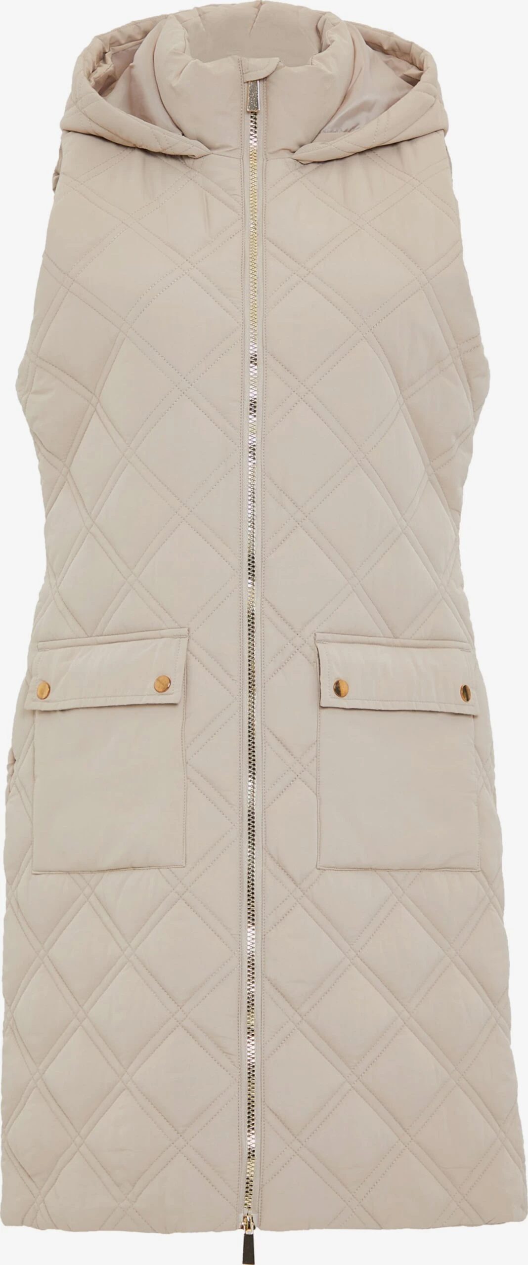 Threadbare Bodywarmers Bodywarmer Maggie Dames Taupe 3 Threadbare Bodywarmers Bodywarmer Maggie Dames Taupe