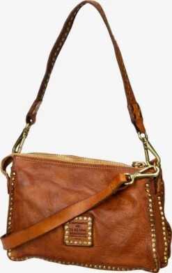 Campomaggi Schoudertassen Schoudertas Kura Dames Cognac