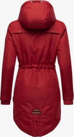 Marikoo Parkas Winterparka Kamii Dames Rood -Chique Kleding Winkel 19e93c0179381ebd608a3ed2cec5e9da