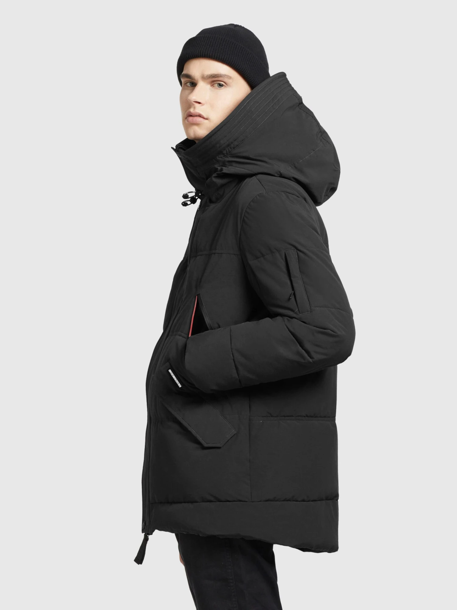 Khujo Winterjassen Winterjas Fank Heren Zwart 7 Khujo Winterjassen Winterjas Fank Heren Zwart - Afbeelding 5