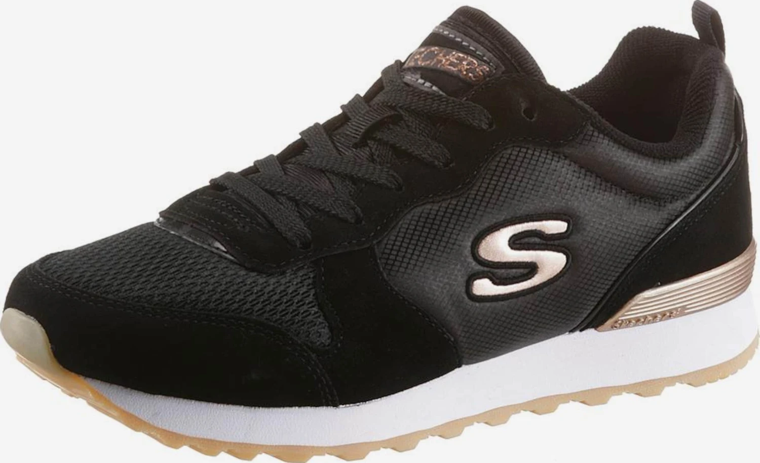 Skechers Running Sneakers Sneakers Laag Goldn Gurl Dames Zwart 3 Skechers Running Sneakers Sneakers Laag Goldn Gurl Dames Zwart