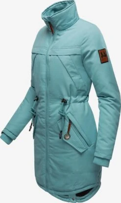 Marikoo Parkas Winterparka Kamii Dames Blauw -Chique Kleding Winkel 1da762d951c381f0c023a5b7ba8e97bd