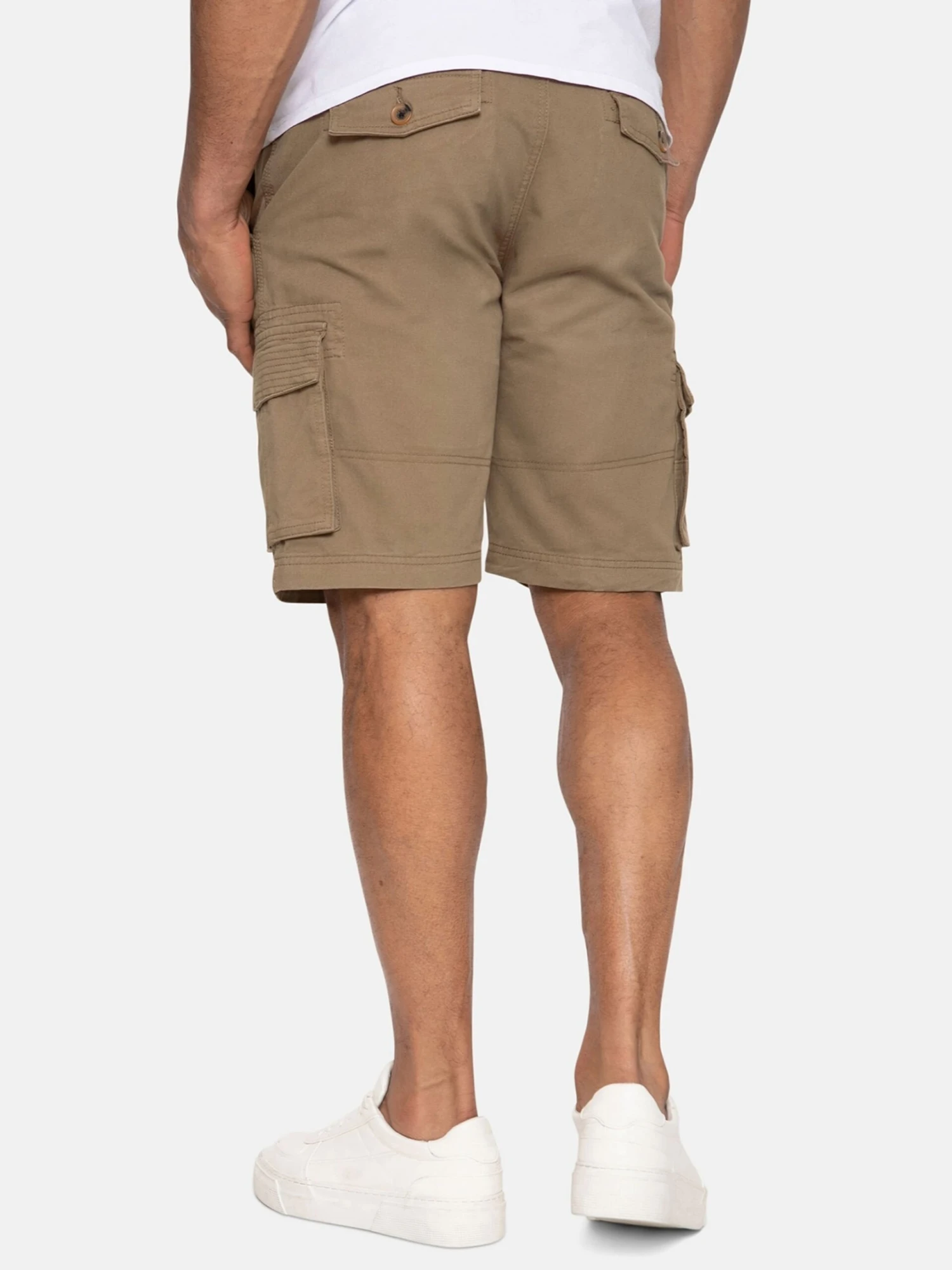Threadbare Cargo Shorts Regular Cargobroek Bute Heren Camel 5 Threadbare Cargo Shorts Regular Cargobroek Bute Heren Camel - Afbeelding 3
