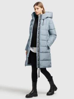 Khujo Wintermantels Wintermantel Jilias Dames Opaal -Chique Kleding Winkel 2060df590d3850ff9f3d436ec642963d