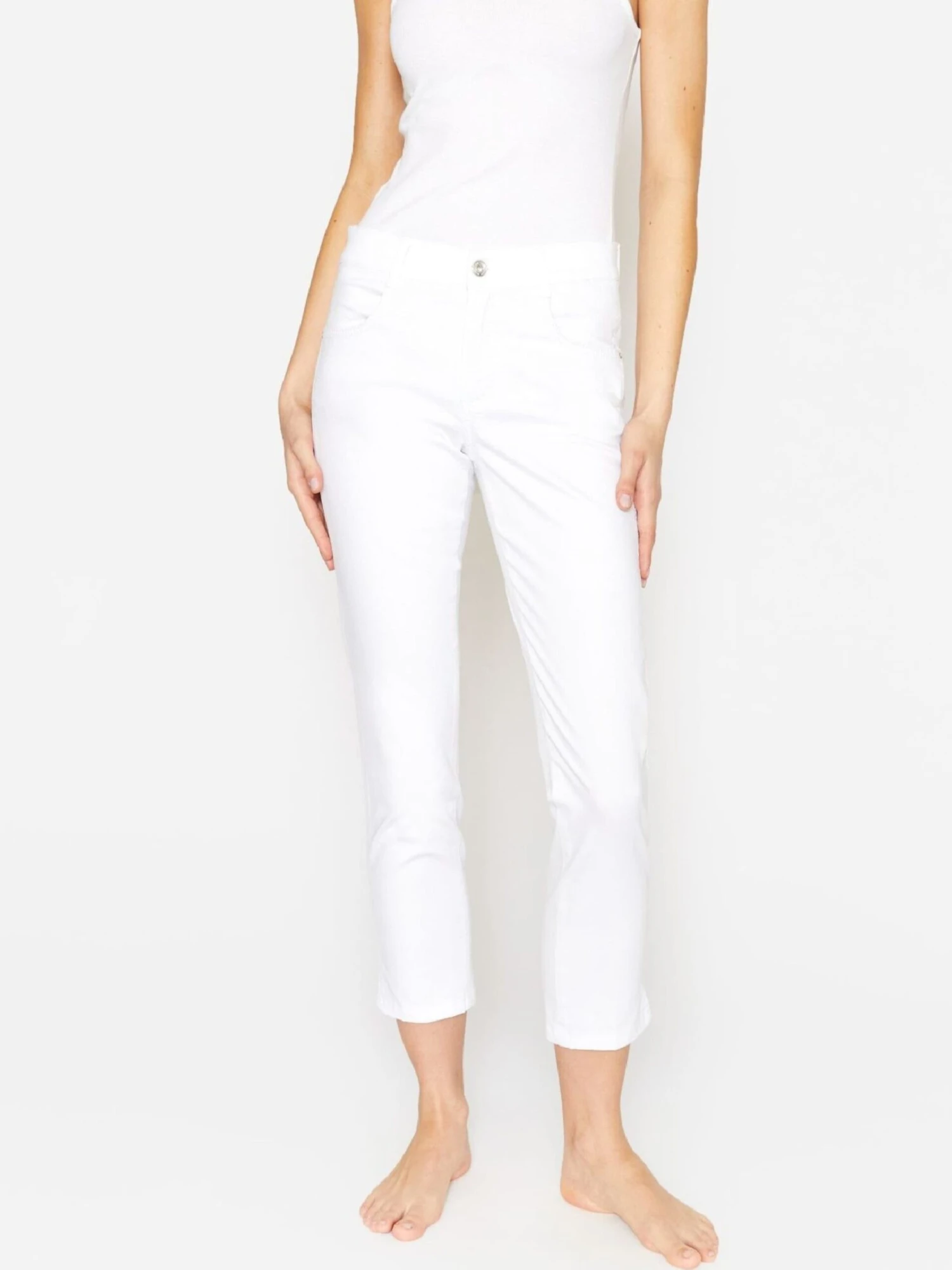 Angels Jeans Slimfit Jeans Cici Dames Wit 5 Angels Jeans Slimfit Jeans Cici Dames Wit - Afbeelding 3