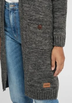 OXMO Vesten Gebreid Vest Dames Grijs / Donkergrijs 13 OXMO Vesten Gebreid Vest Dames Grijs / Donkergrijs -Chique Kleding Winkel 20efbb491162be0f732aca76e23e9677