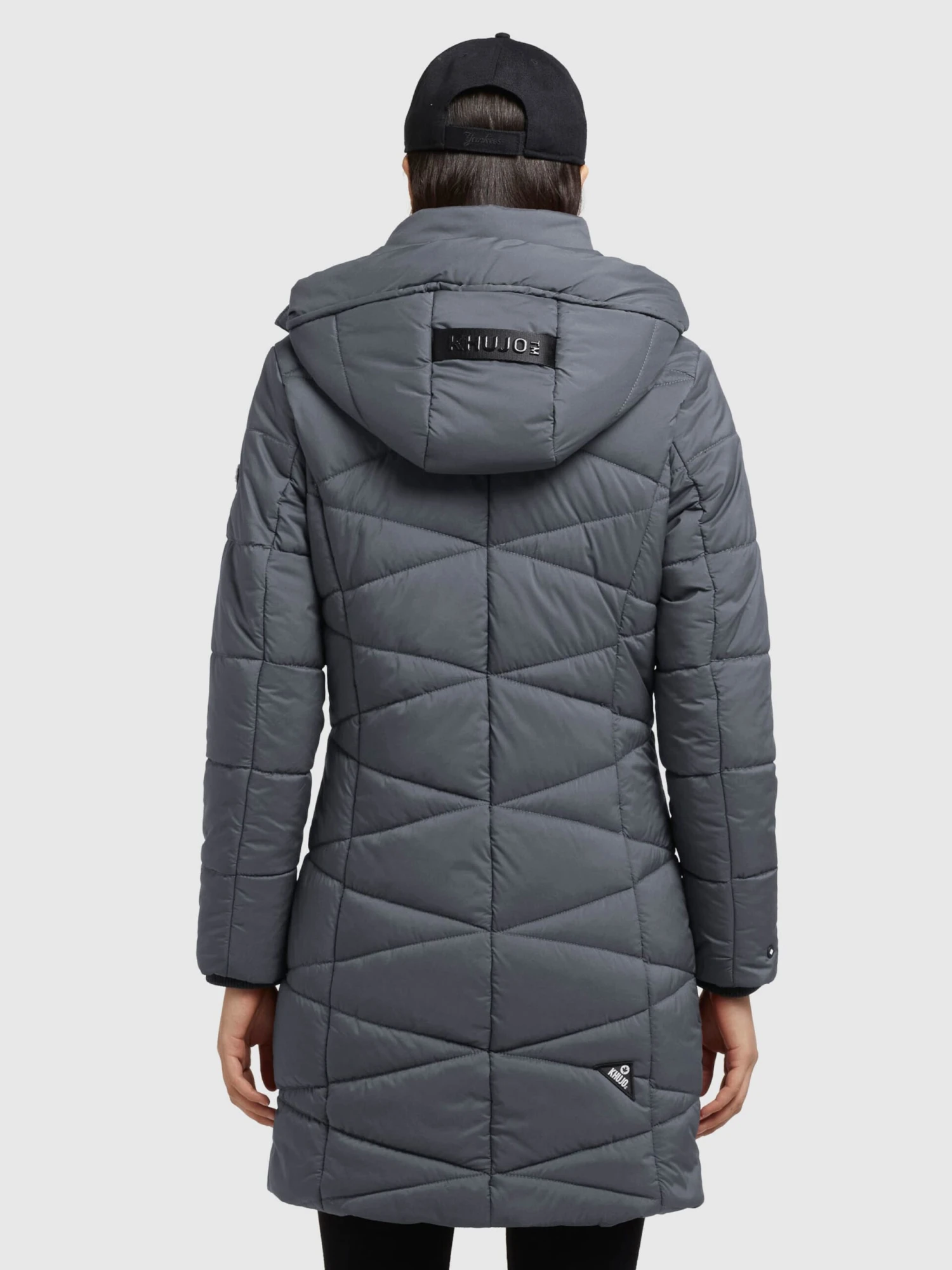 Khujo Tussenmantels Tussenmantel Fitt Light Dames Donkergrijs 6 Khujo Tussenmantels Tussenmantel Fitt Light Dames Donkergrijs - Afbeelding 4