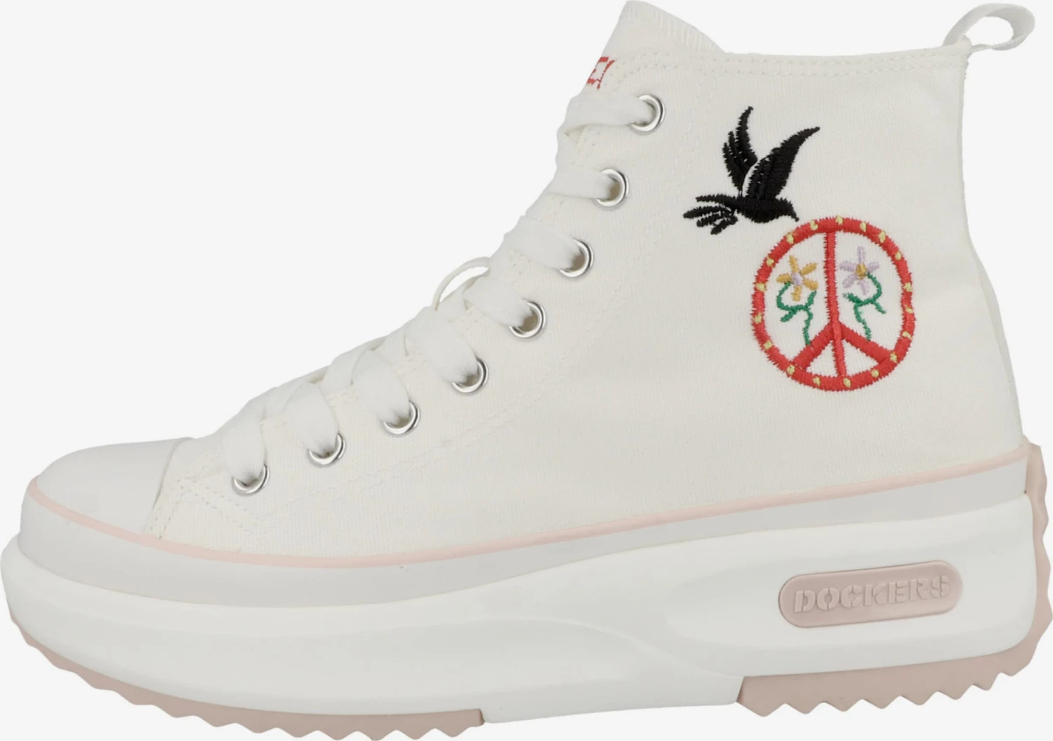 Dockers By Gerli Hoge Sneakers Sneakers Hoog 51IV901 Dames Wit 4 Dockers By Gerli Hoge Sneakers Sneakers Hoog 51IV901 Dames Wit - Afbeelding 2