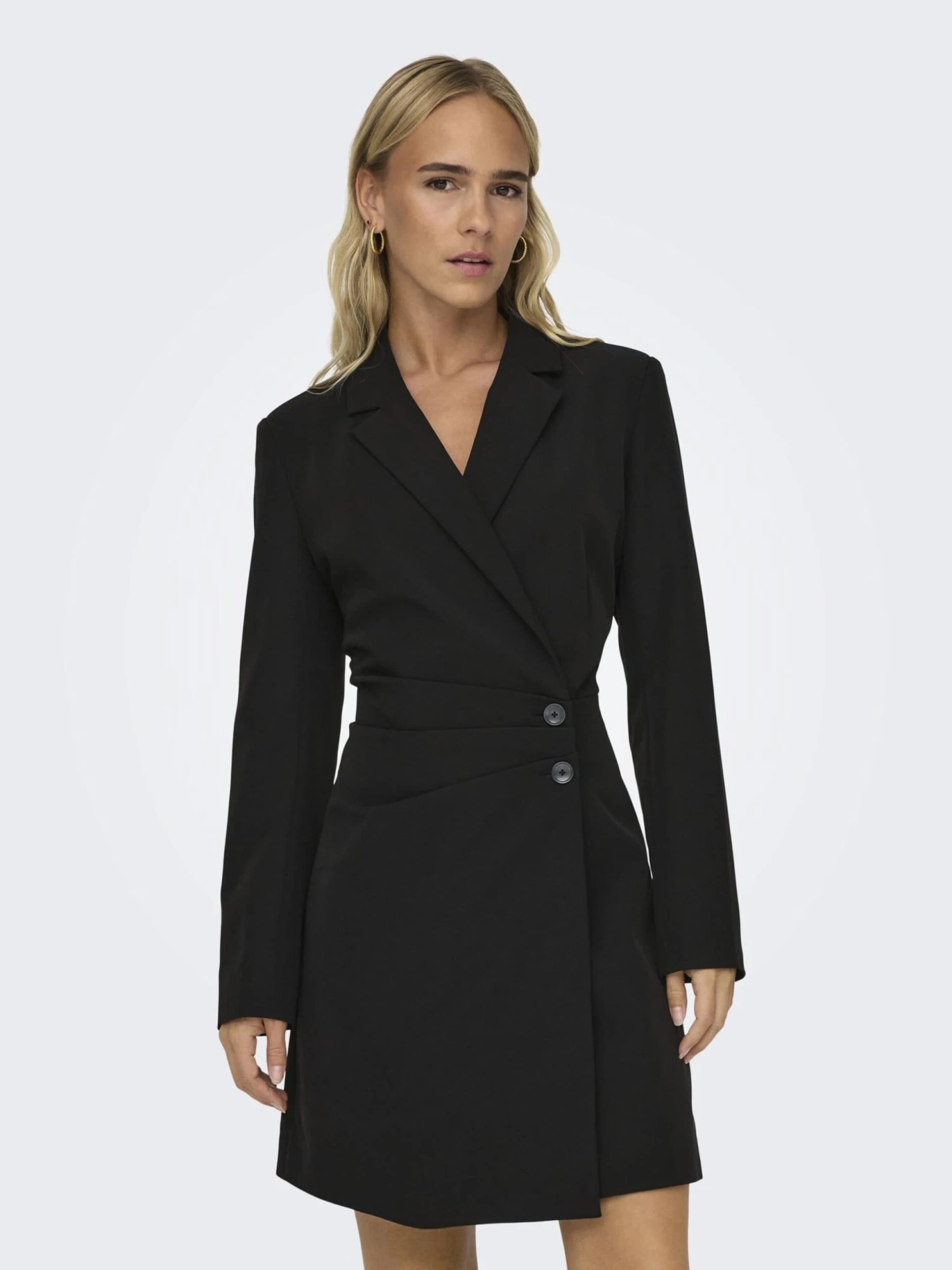 ONLY Mini Jurken Jurk MELLIE Dames Zwart 5 ONLY Mini Jurken Jurk MELLIE Dames Zwart - Afbeelding 3