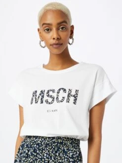 MOSS COPENHAGEN T-shirts Shirt Alva Dames Wit 9 MOSS COPENHAGEN T-shirts Shirt Alva Dames Wit -Chique Kleding Winkel 228f182dfc65b554f215d20b47b999ef