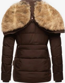 Marikoo Winterjassen Winterjas Nekoo Dames Bruin -Chique Kleding Winkel 245066dd4ac3a3a940c08e291d0462f0