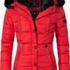 Marikoo Winterjassen Winterjas Lotusblüte Dames Rood -Chique Kleding Winkel 24cd4f17292557af202a2f3003b17887
