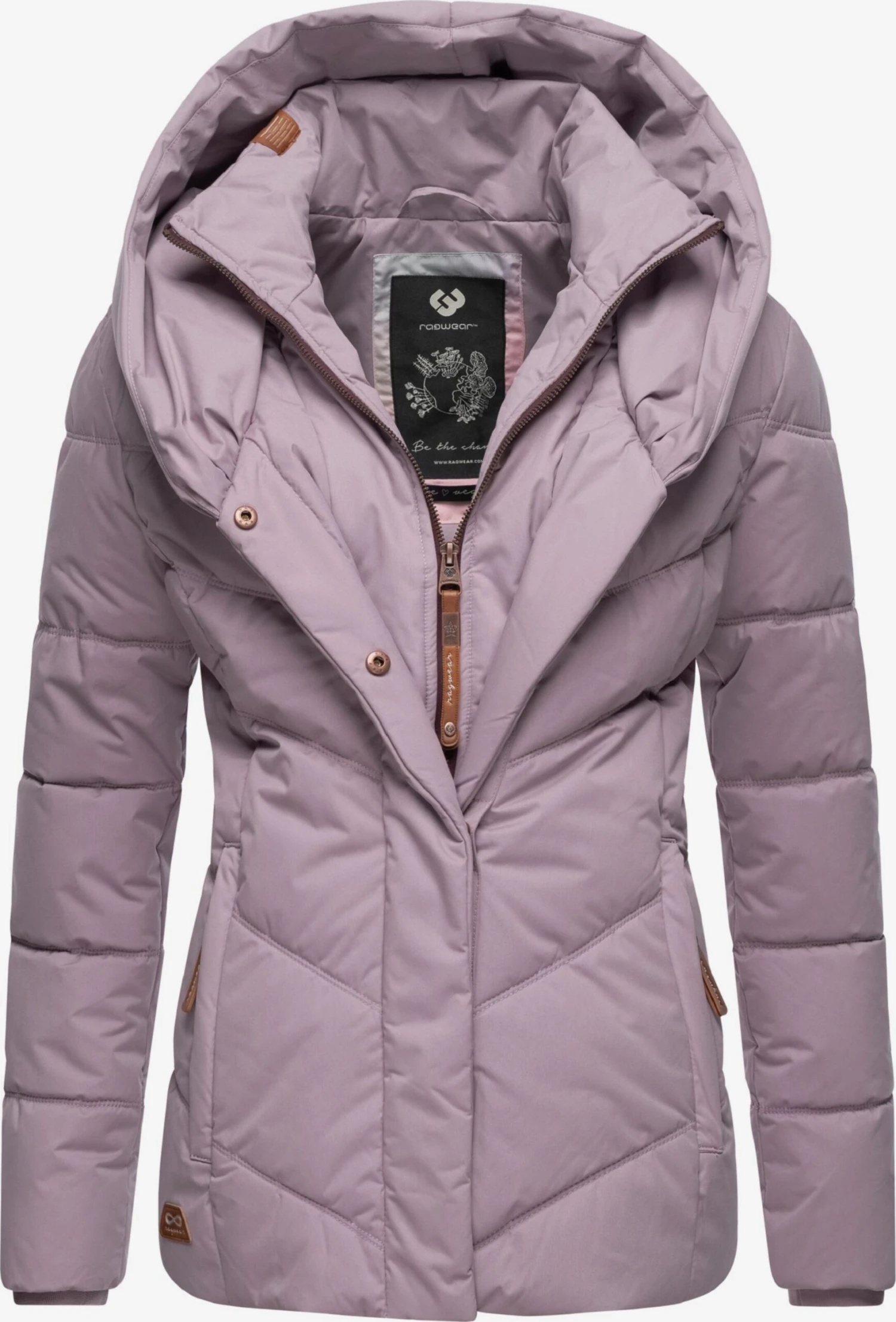 Ragwear Winterjassen Winterjas Natesa Dames Lavendel 6 Ragwear Winterjassen Winterjas Natesa Dames Lavendel - Afbeelding 4
