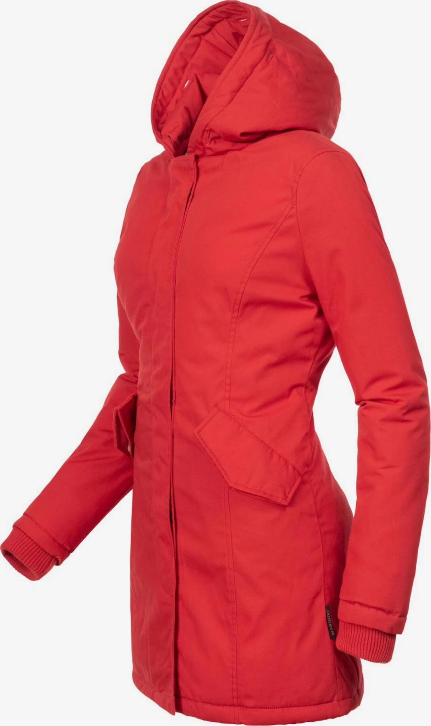 Marikoo Parkas Winterparka Karmaa Dames Rood 5 Marikoo Parkas Winterparka Karmaa Dames Rood - Afbeelding 3