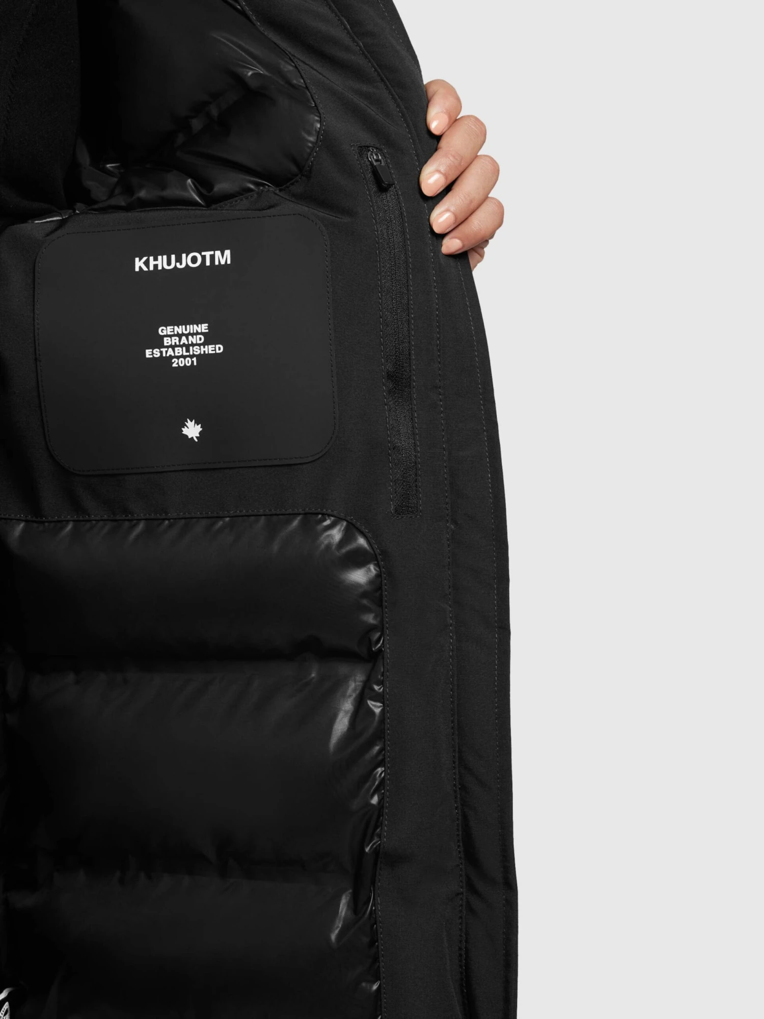 Khujo Winterjassen Winterjas Viona 3 Dames Zwart 10 Khujo Winterjassen Winterjas Viona 3 Dames Zwart - Afbeelding 8