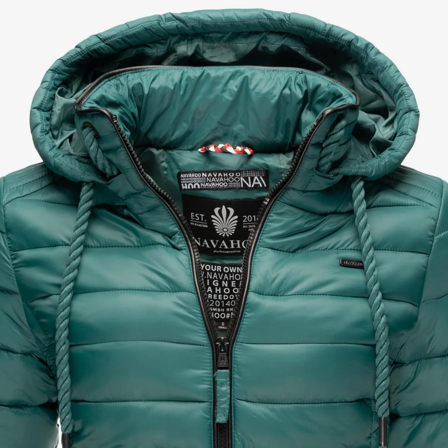 Navahoo Tussenjassen Tussenjas Lulana Dames Groen 10 Navahoo Tussenjassen Tussenjas Lulana Dames Groen - Afbeelding 8