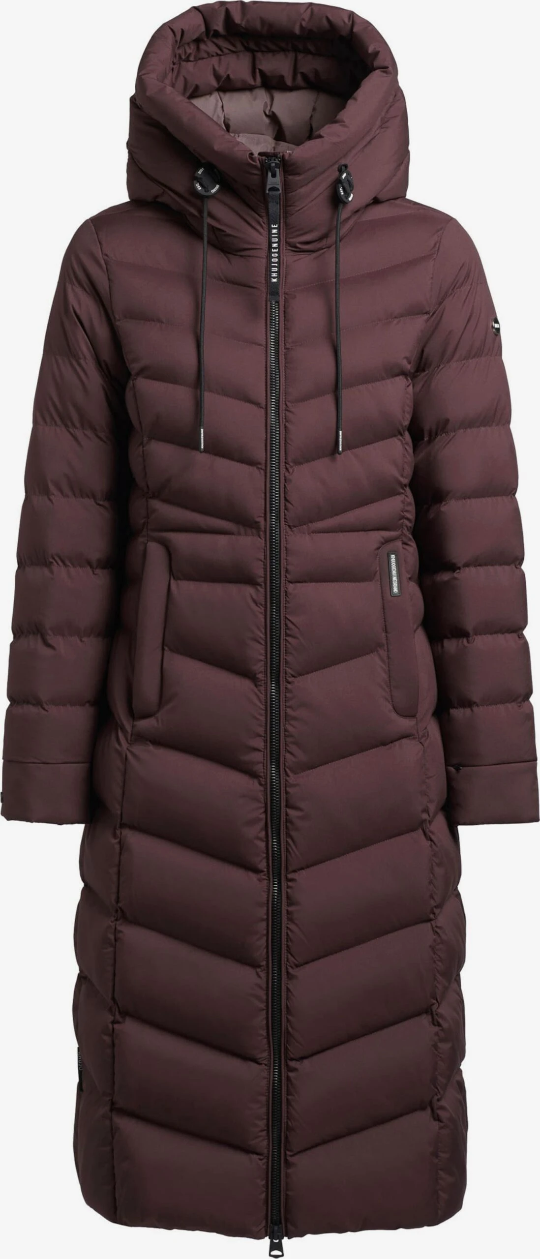 Khujo Wintermantels Wintermantel Ingram2 Dames Donkerbruin 3 Khujo Wintermantels Wintermantel Ingram2 Dames Donkerbruin