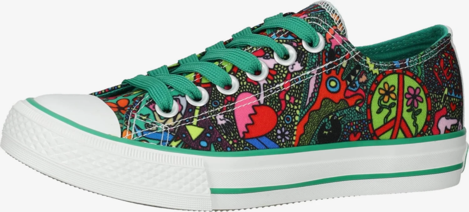 Dockers By Gerli Casual Sneakers Sneakers Laag Dames Groen / Lichtgroen 3 Dockers By Gerli Casual Sneakers Sneakers Laag Dames Groen / Lichtgroen