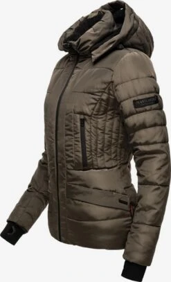 Navahoo Winterjassen Winterjas Adele Dames Taupe -Chique Kleding Winkel 2c1ba835f192d04ebabce49ecc8b8454