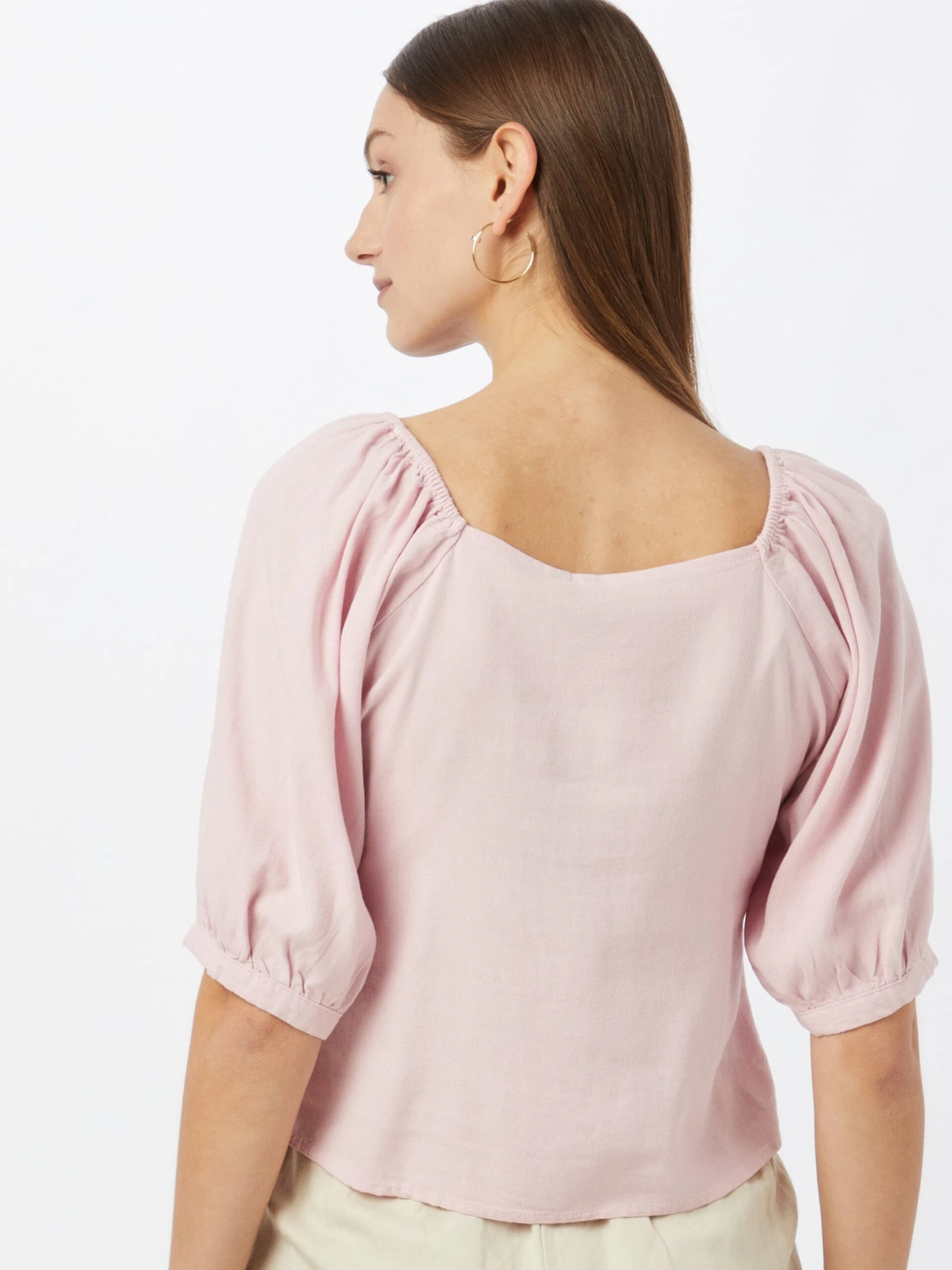 Vero Moda Blouses Met Korte Mouw Blouse VMASTIMILO Dames Rosa 5 Vero Moda Blouses Met Korte Mouw Blouse VMASTIMILO Dames Rosa - Afbeelding 3