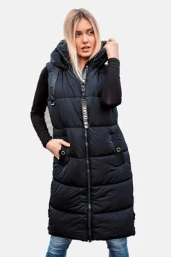 Navahoo Bodywarmers Bodywarmer Dames Zwart -Chique Kleding Winkel 2efe04aad7f20e1a31f8f16969f51624