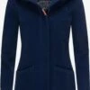 Marikoo Wintermantels Wintermantel Maikoo Dames Navy -Chique Kleding Winkel 2f1e2b7a95bdd841e76b7014f40ad028