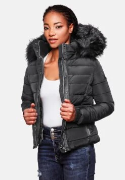 Navahoo Winterjassen Winterjas Miamor Dames Zwart -Chique Kleding Winkel 3081ad8f38c216b7e3ee6ab9ed1f596e