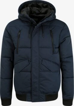 Indicode Jeans Winterjassen Winterjas Ravert Heren Navy