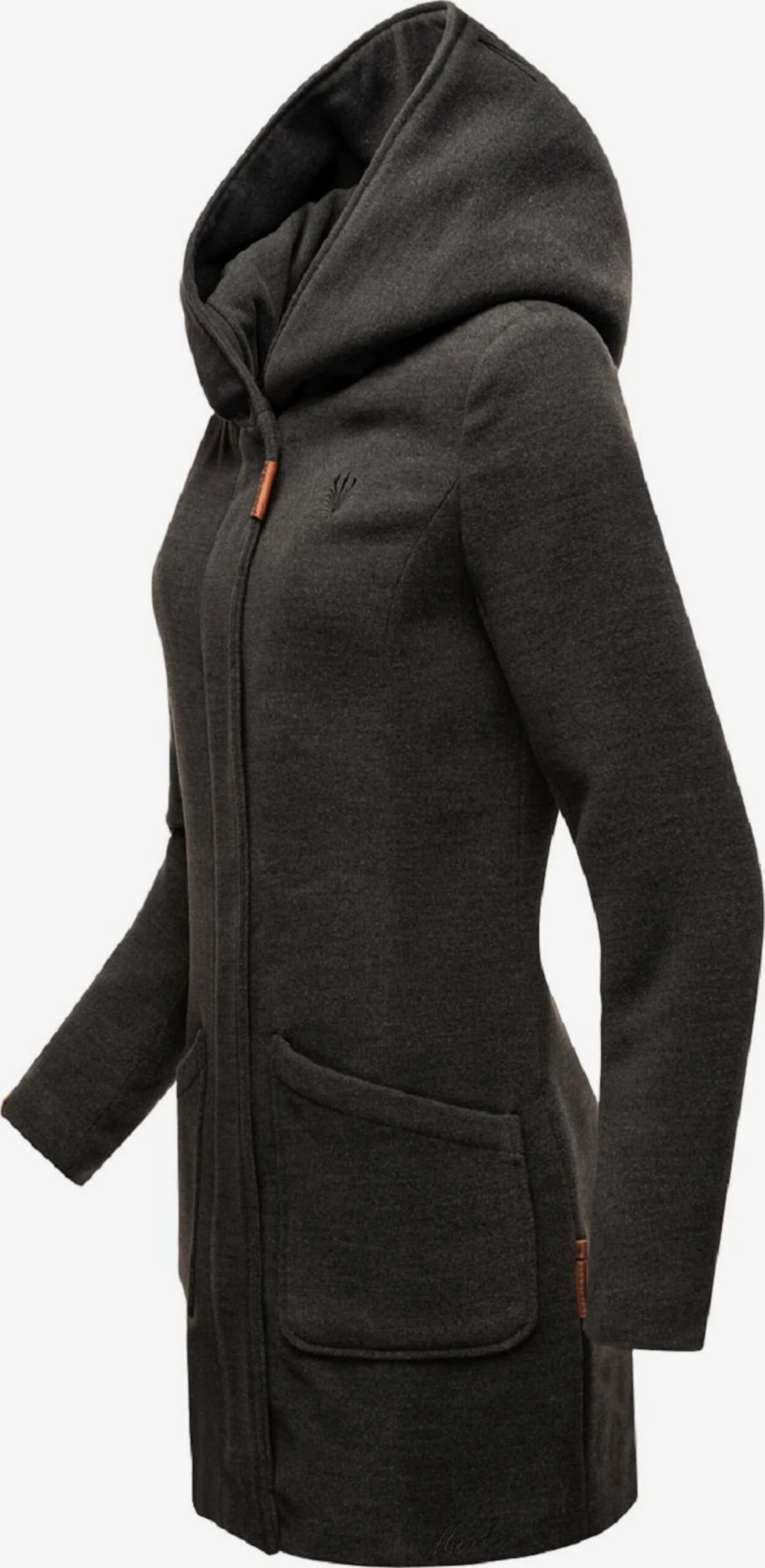 Marikoo Wintermantels Wintermantel Maikoo Dames Zwart 4 Marikoo Wintermantels Wintermantel Maikoo Dames Zwart - Afbeelding 2