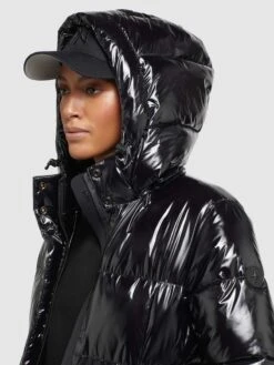 Khujo Wintermantels Wintermantel Tonka Dames Zwart -Chique Kleding Winkel 327d9f3fc804665d980cda405c2b0fb7