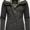 Marikoo Winterjassen Winterjas Bikoo Dames Donkergrijs -Chique Kleding Winkel 33664b0cdac45a5e5bc8c30ae36fdb94