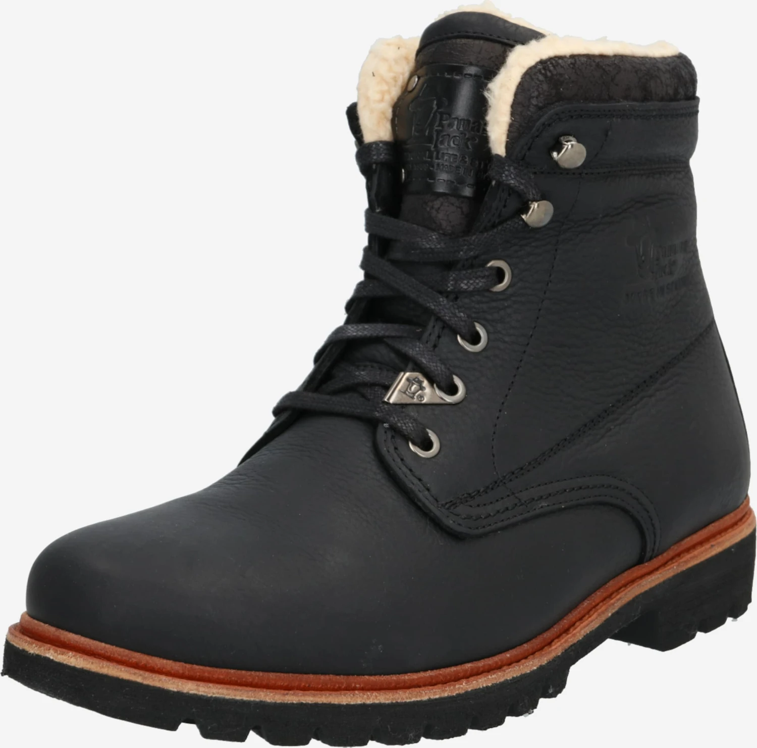 Panama Jack Boots & Laarzen Veterboots Panama Aviator Heren Zwart