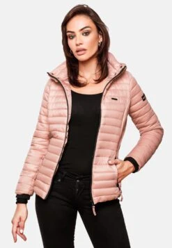Marikoo Tussenjassen Tussenjas Dames Roze -Chique Kleding Winkel 3698cb788e47e947182ca17d8f5bf955