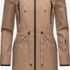 Marikoo Parkas Tussenparka Dames Donkerbeige -Chique Kleding Winkel 3bc9227145d7afb81fbb4a7e37f2d590
